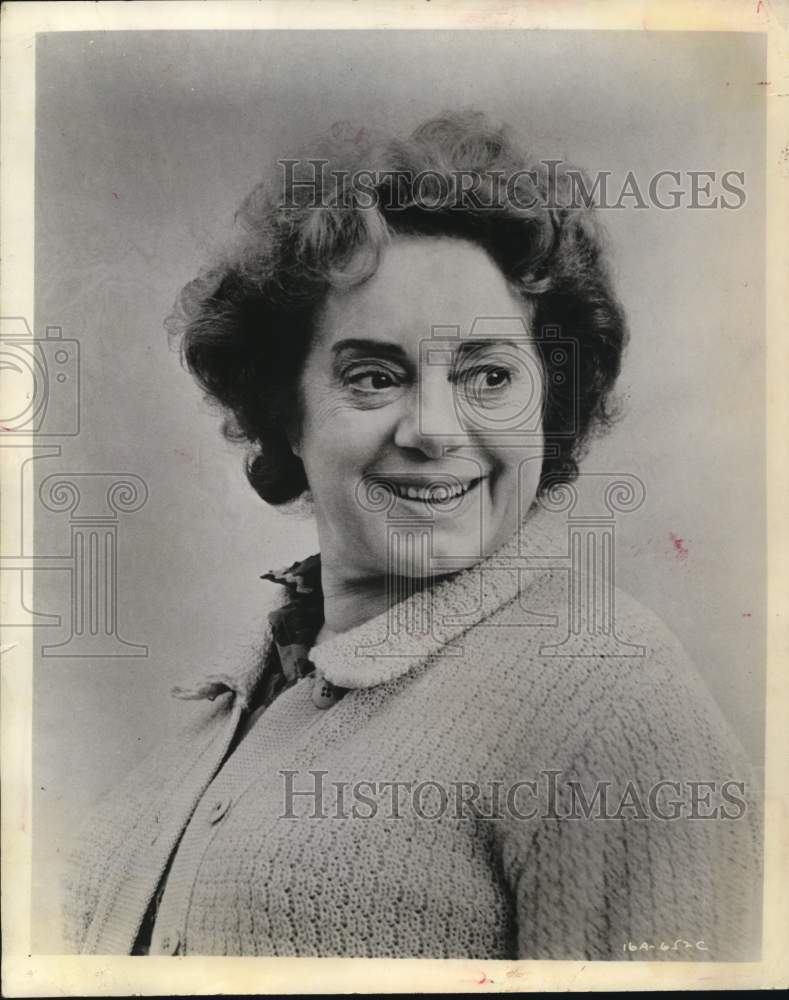 1965 Press Photo Actress Elsa Lanchester - hcp94382- Historic Images