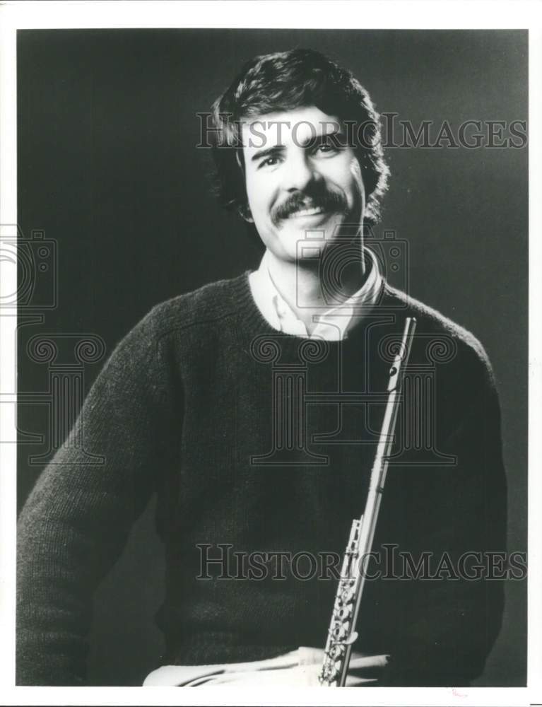 1986 Press Photo Flutist/musician Ransom Wilson. - hcp96593 - Historic ...