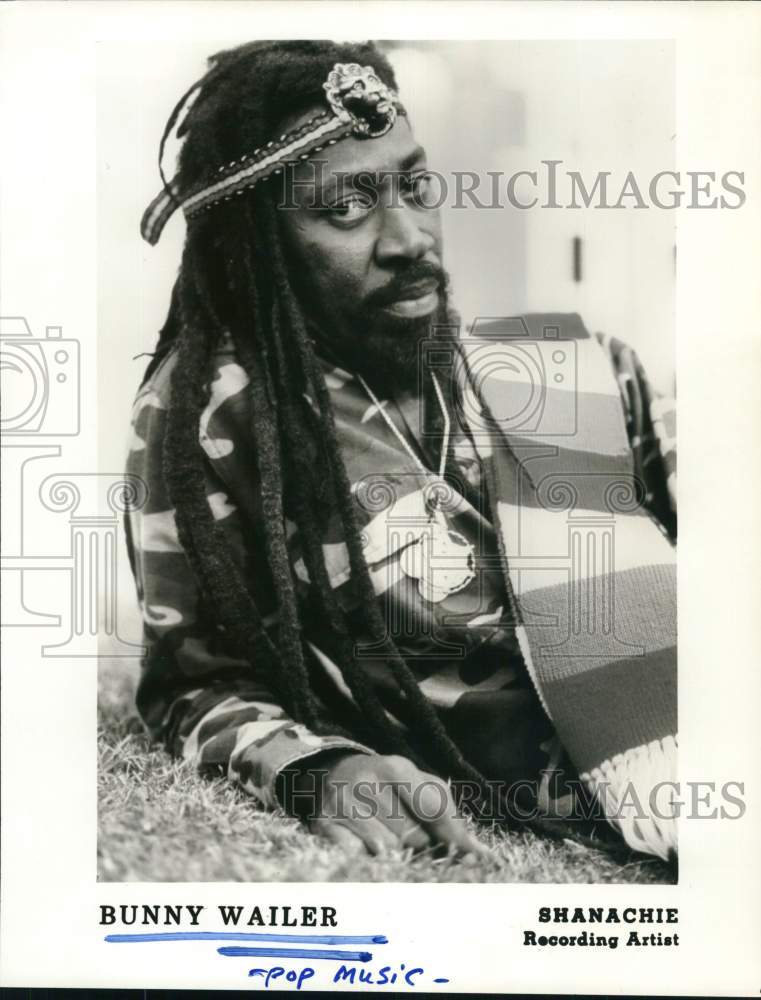 1991 Press Photo Singer Bunny Wailer - hcp97755- Historic Images