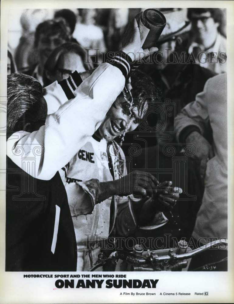 Press Photo Scene from &quot;On Any Sunday&quot; a Film by Bruce Brown - hcq10302 - Historic Images