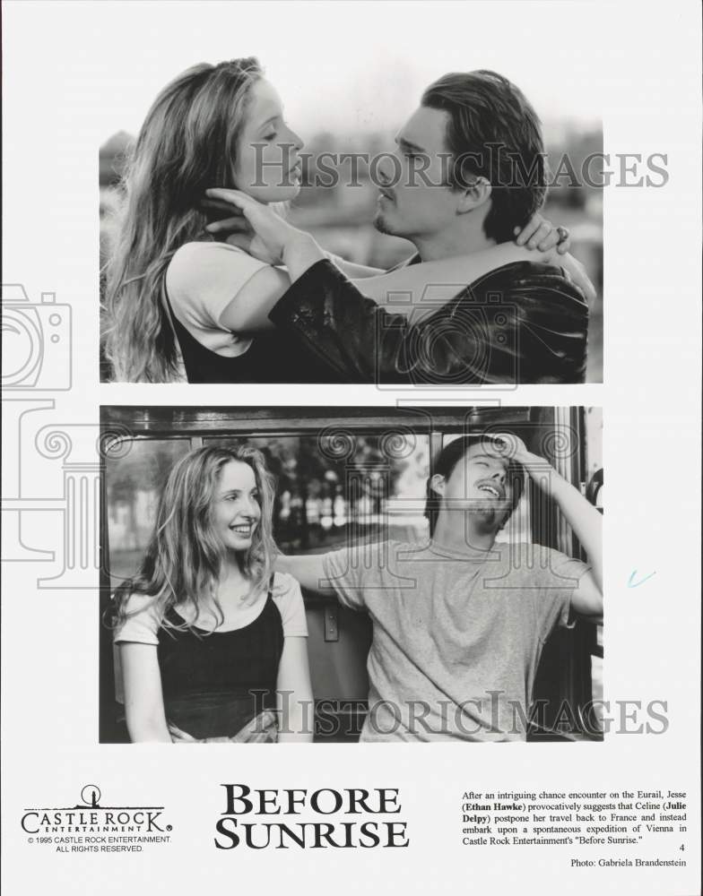 1995 Press Photo &quot;Before Sunrise&quot; Movie Scenes - hcq15984 - Historic Images