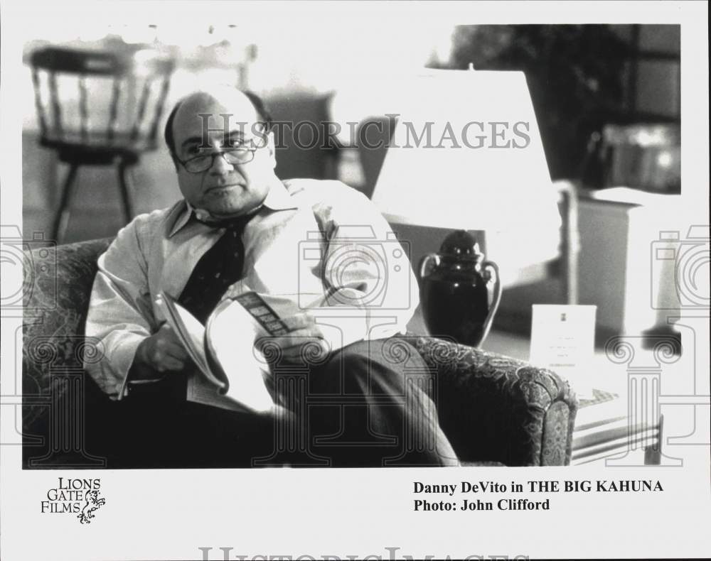 Press Photo Danny DeVito in "The Big Kahuna" Film - hcq16424 - Historic Images