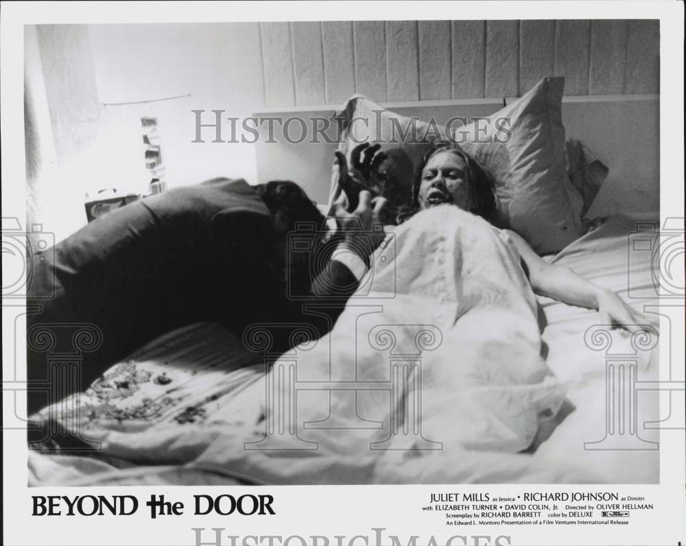 Press Photo "Beyond the Door" Movie Scene - hcq16610 - Historic Images