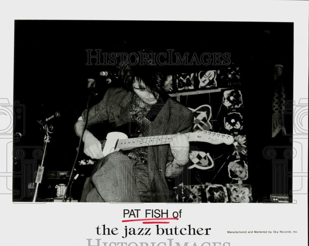 1992 Press Photo Musician Pat Fish of The Jazz Butcher - hcq44964- Historic Images