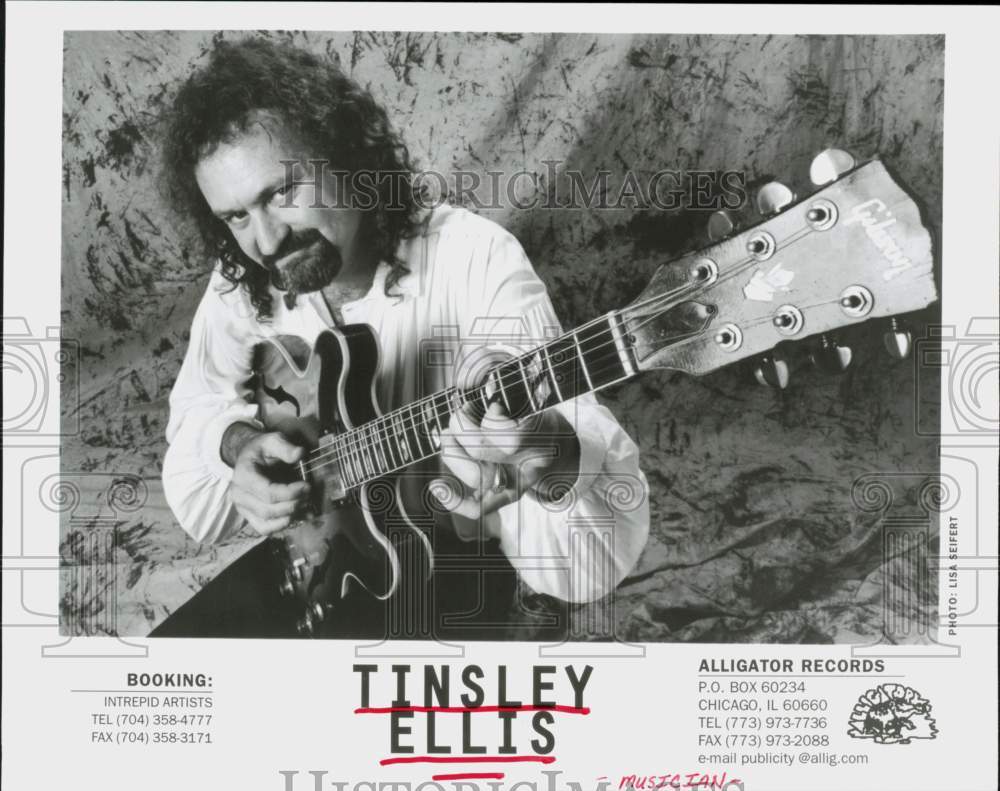 1997 Press Photo Musician Tinsley Ellis - hcq45123- Historic Images