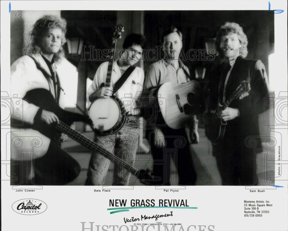 1988 Press Photo New Grass Revival, Music Group - hcq45170- Historic Images