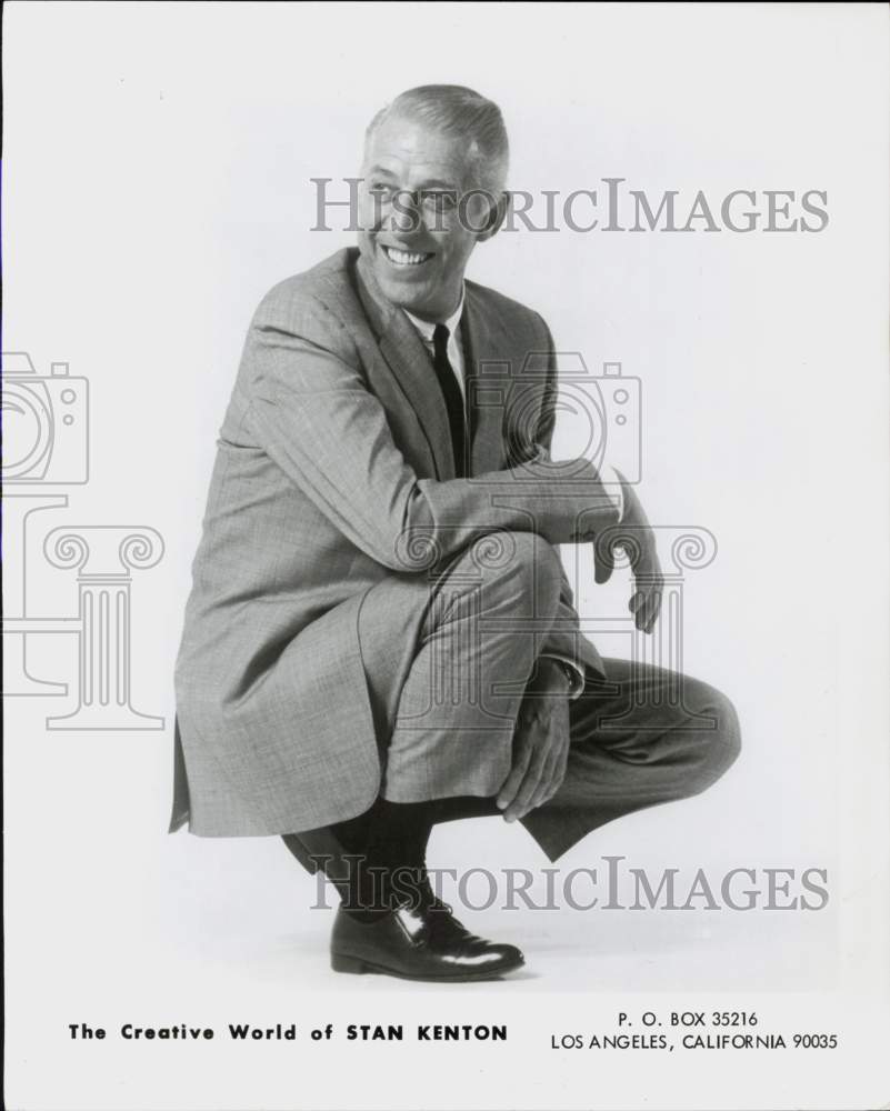 Press Photo Stan Kenton, The Creative World of Stan Kenton - hcq45322- Historic Images