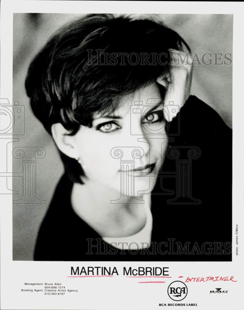 Press Photo Singer Martina McBride - hcq45352- Historic Images