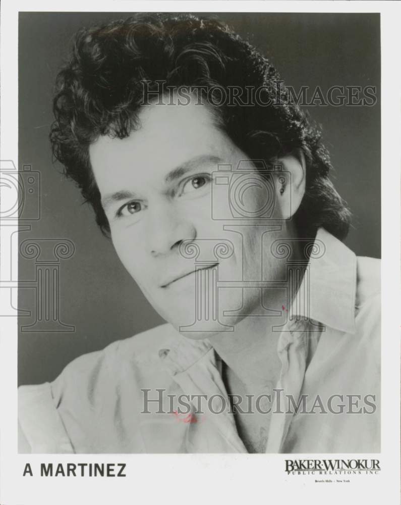 1987 Press Photo A Martinez as &quot;Cruz Castillo&quot; on &quot;Santa Barbara&quot; - hcq45386- Historic Images