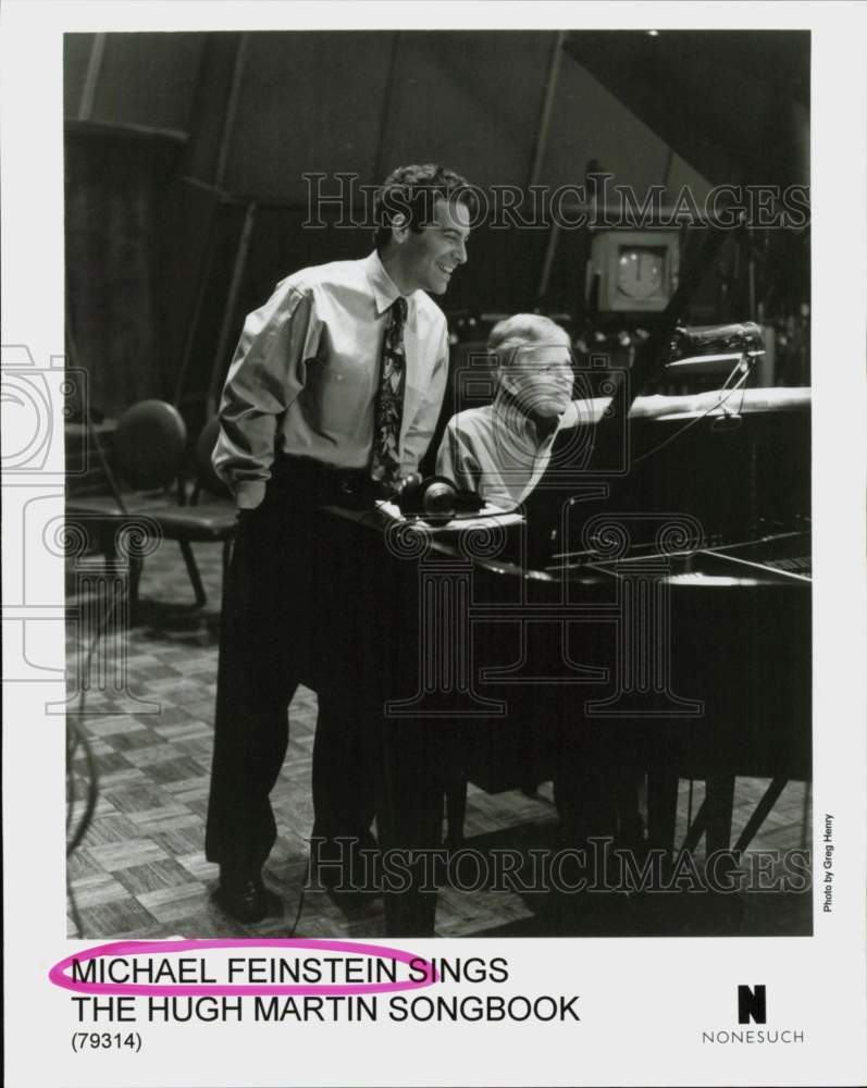 1995 Press Photo Michael Feinstein Sings &quot;The Hugh Martin Songbook&quot; - hcq45498- Historic Images