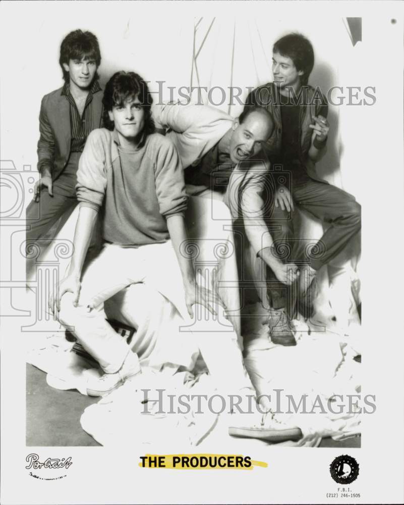 1982 Press Photo The Producers, Pop Group - hcq45549- Historic Images