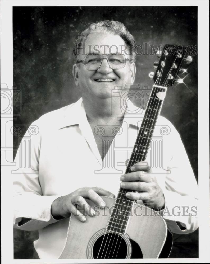 1992 Press Photo Paul Langston, Bluegrass Musician - hcq45580- Historic Images