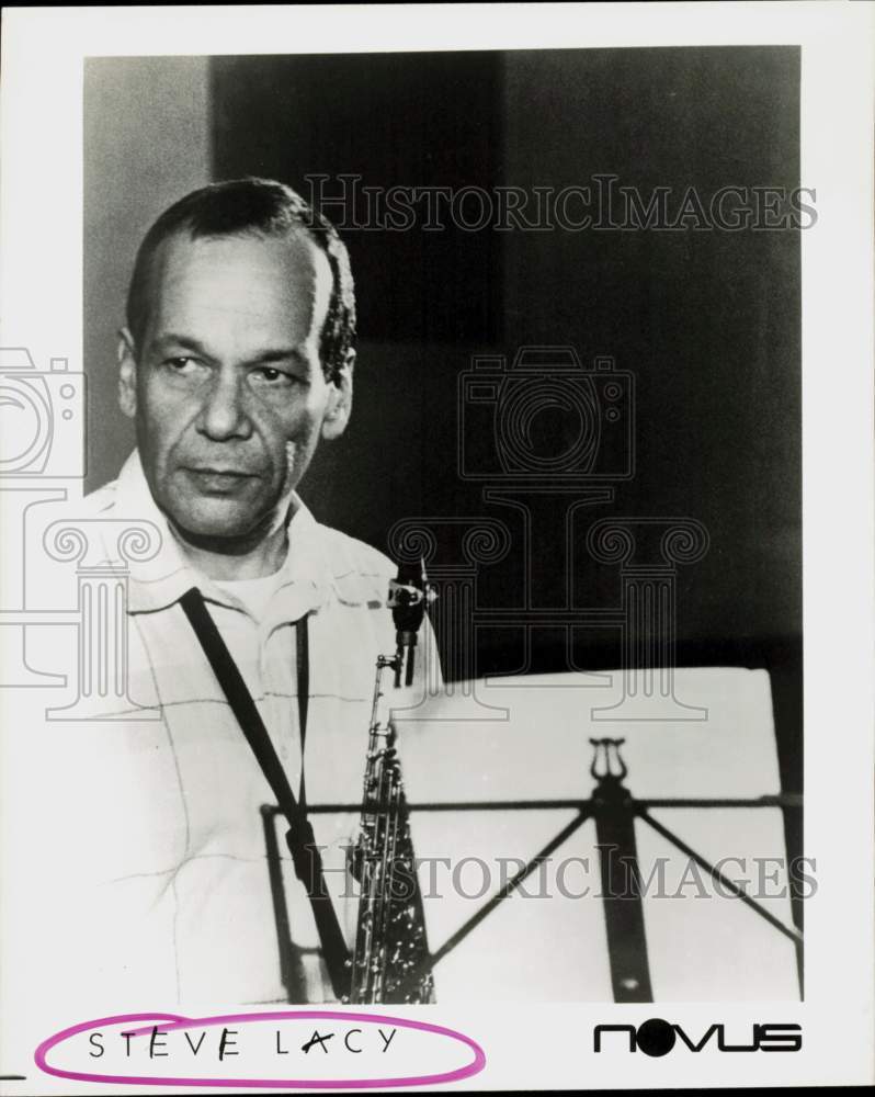 1990 Press Photo Musician Steve Lacy - hcq45600- Historic Images