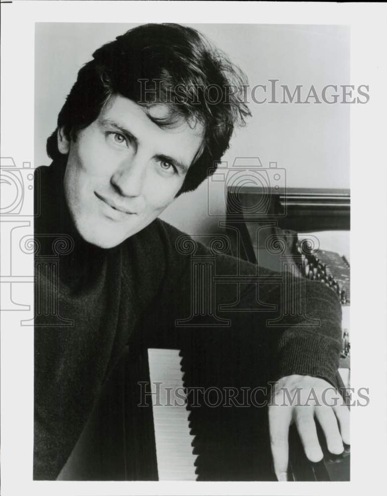 1987 Press Photo Andreas Klein, Pianist - hcq45666- Historic Images