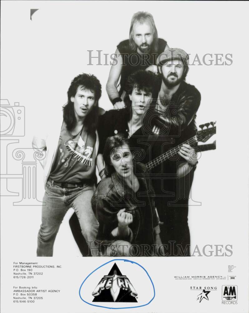 1987 Press Photo Petra, Music Group - hcq45763- Historic Images