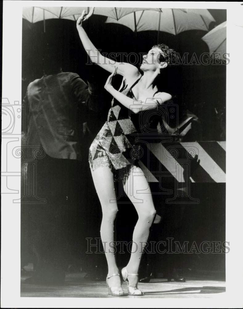 Press Photo Dancer in &quot;My One &amp; Only&quot; - hcq45856- Historic Images