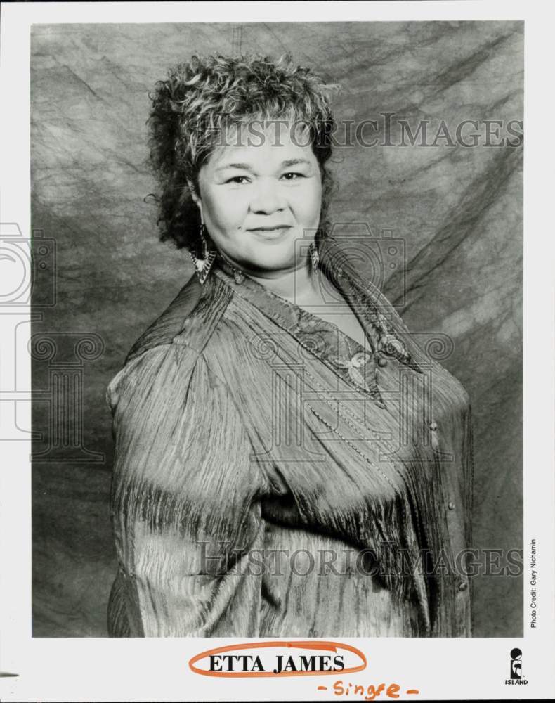 1988 Press Photo Singer Etta James - hcq45889- Historic Images