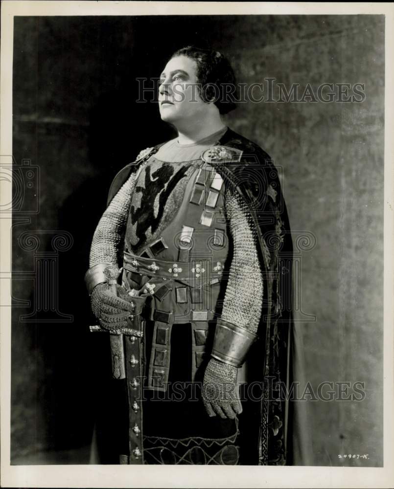 1963 Press Photo Herbert Janssen as Telramund in &quot;Lohengrin&quot; - hcq45897- Historic Images