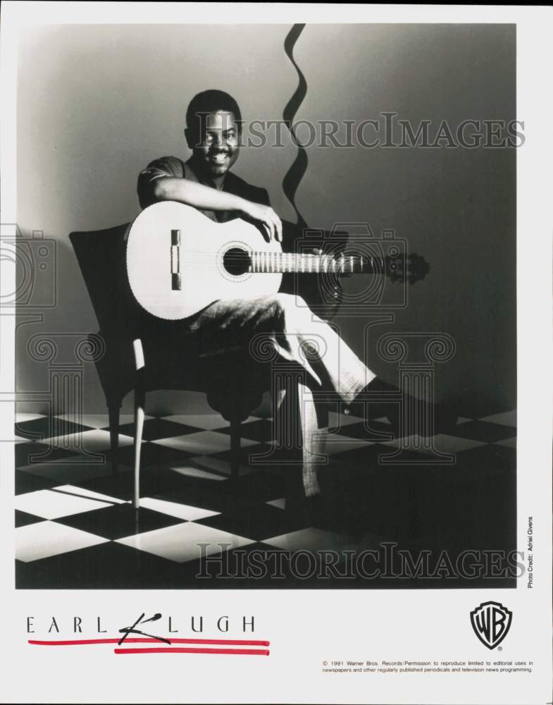 1991 Press Photo Musician Earl Klugh - hcq45969- Historic Images