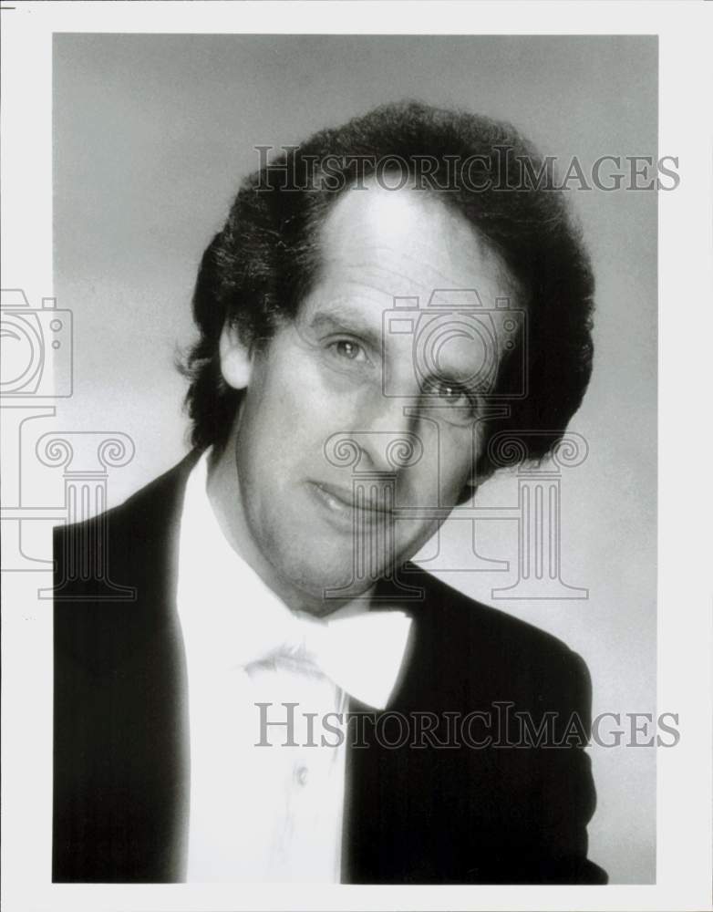 1990 Press Photo Conductor Benjamin Zander - hcq46202- Historic Images