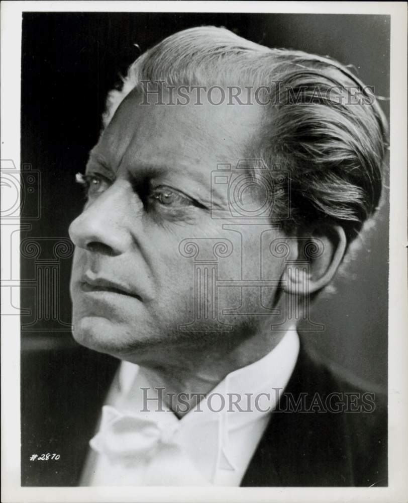 1971 Press Photo Conductor Hans Schmidt-Isserstedt - hcq46277- Historic Images