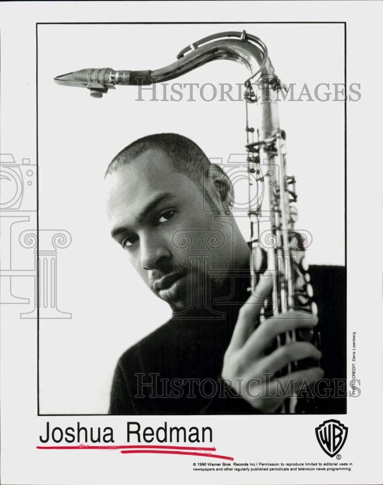 1996 Press Photo Musician Joshua Redman - hcq46399- Historic Images