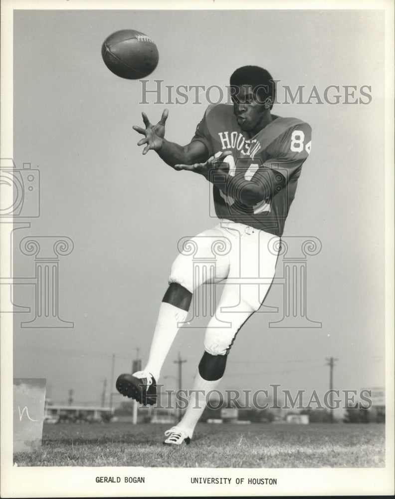 1977 Press Photo Gerald Bogan, University of Houston football. - hcs00675 - Historic Images