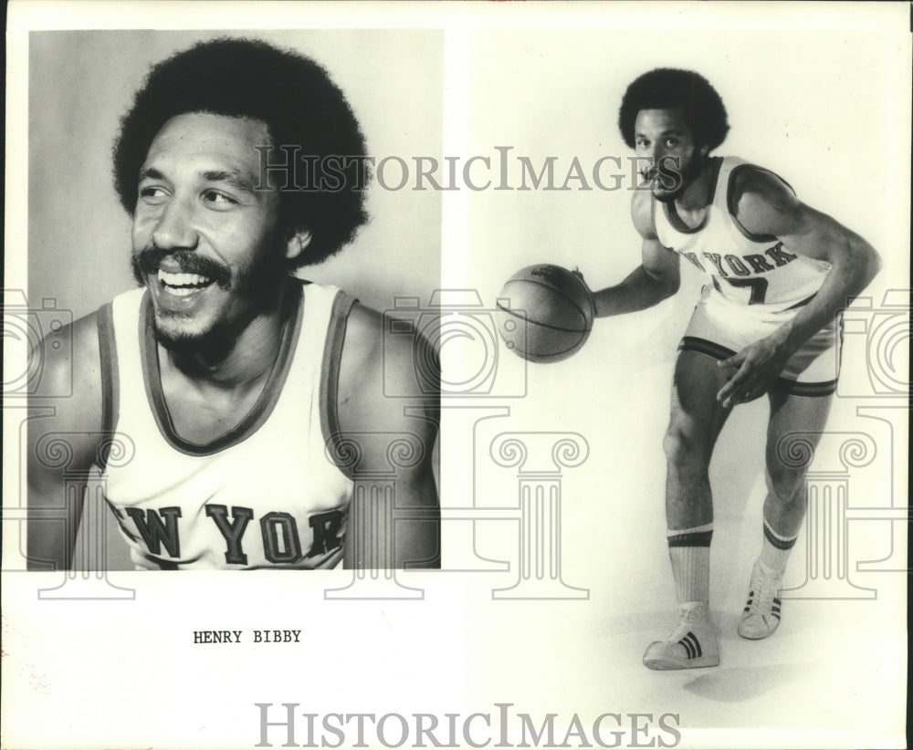 1973 Press Photo New York Kincks&#39; basketball player Henry Bibby - hcs01136- Historic Images