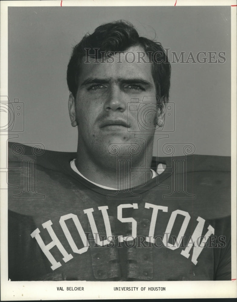 1974 University of Houston's Val Belcher. - Historic Images