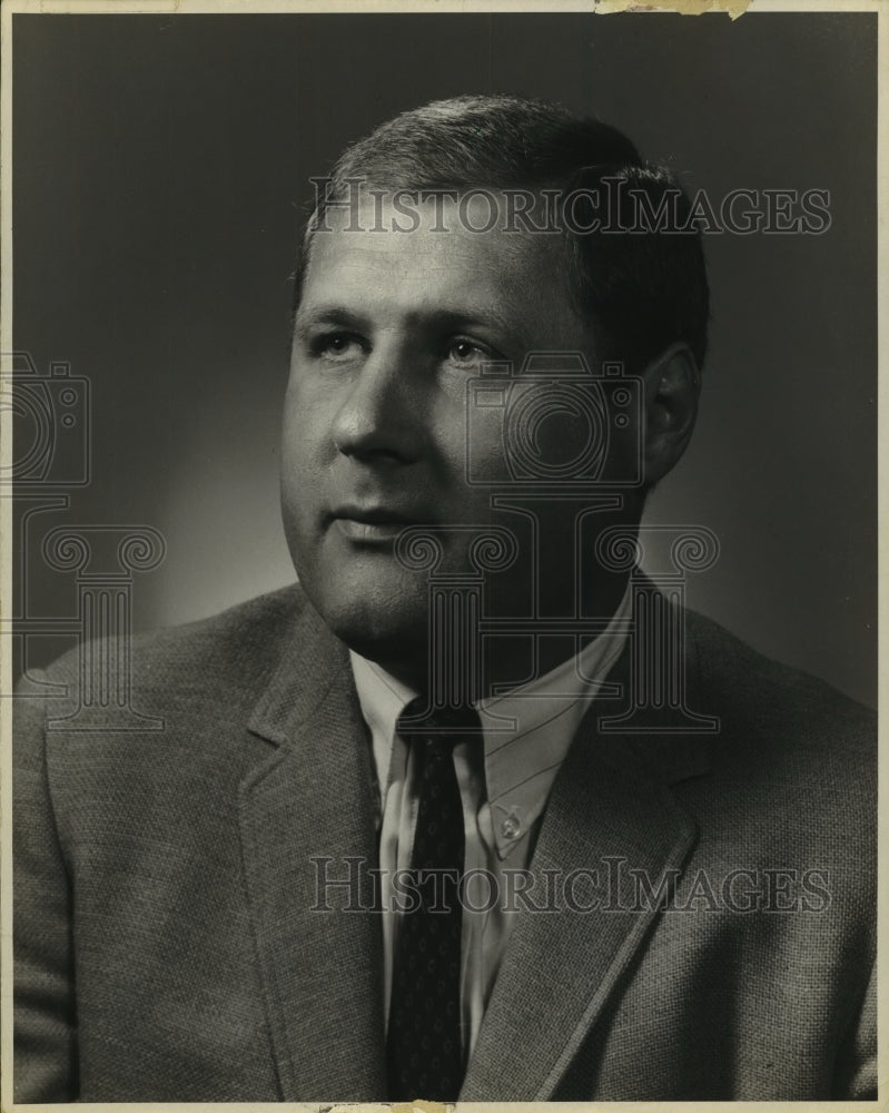 1970 Press Photo Texas Tech University head football Jim Carlen. - Historic Images