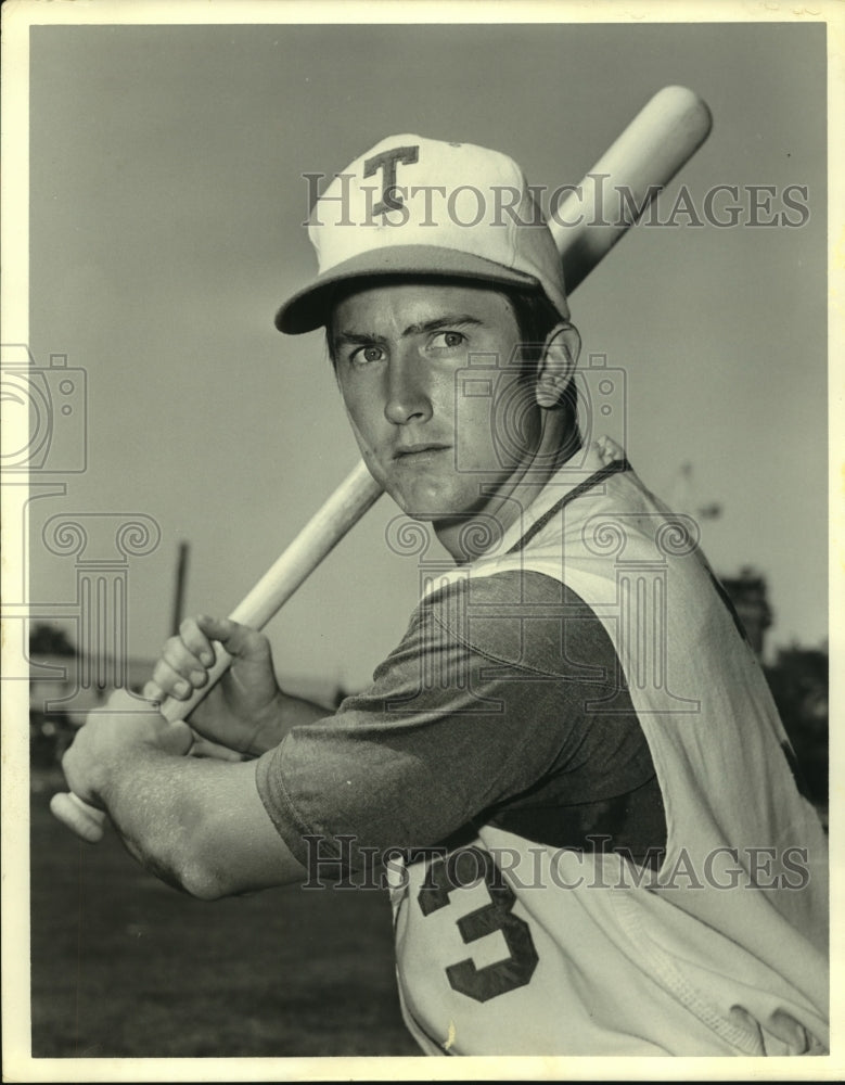 1970 Press Photo Baseball player David Clark. - hcs03436 - Historic Images