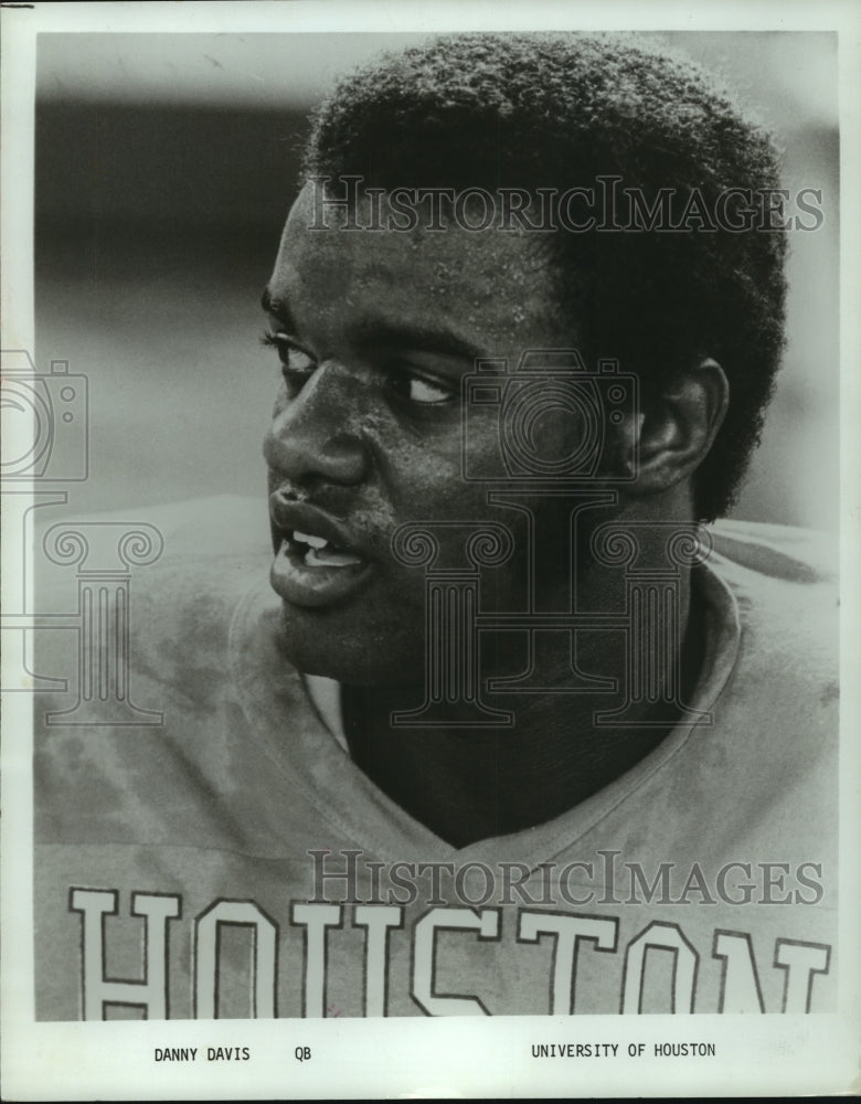 1978 Press Photo University of Houston quarterback Danny Davis. - hcs03490-Historic Images