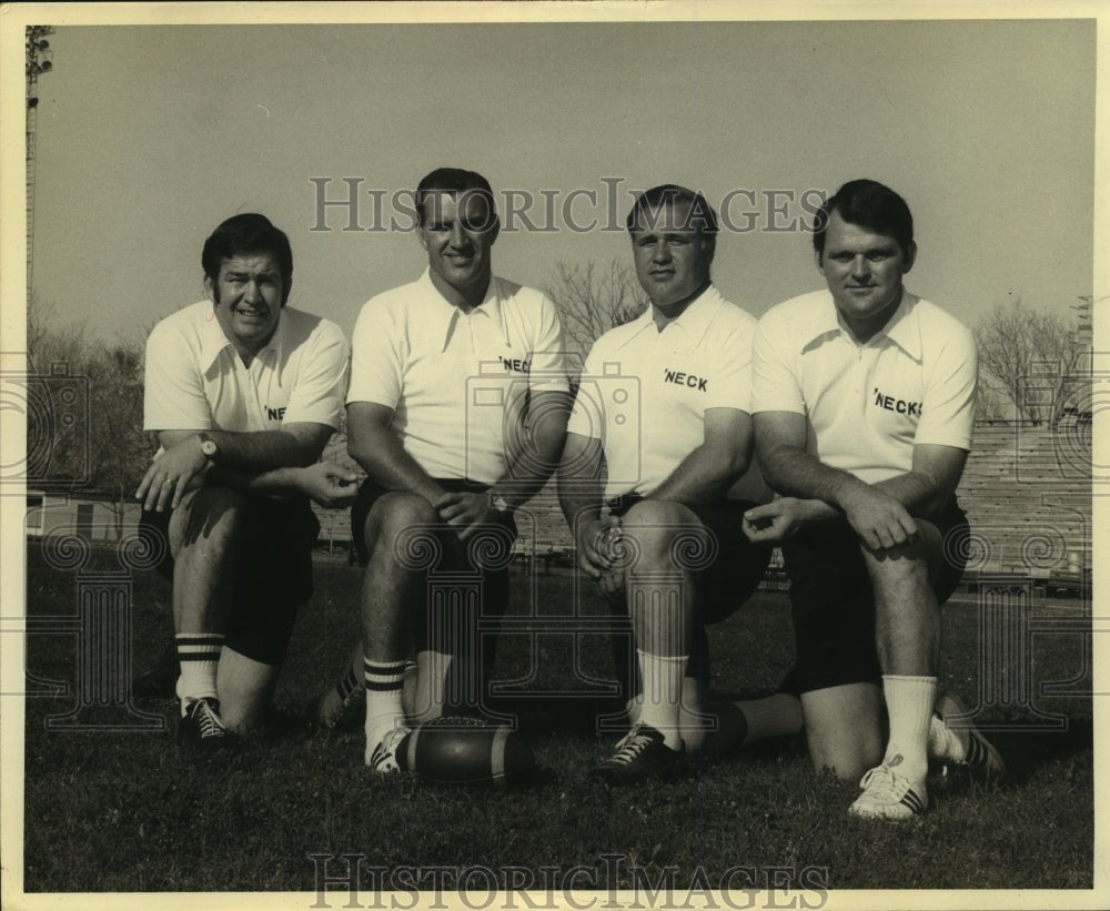 1974 Press Photo Houston High School, South All-Star Coaches - hcs03936 - Historic Images