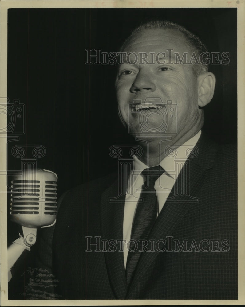 1963 Press Photo Texas A&M University football coach Henry "Hank" Foldberg- Historic Images