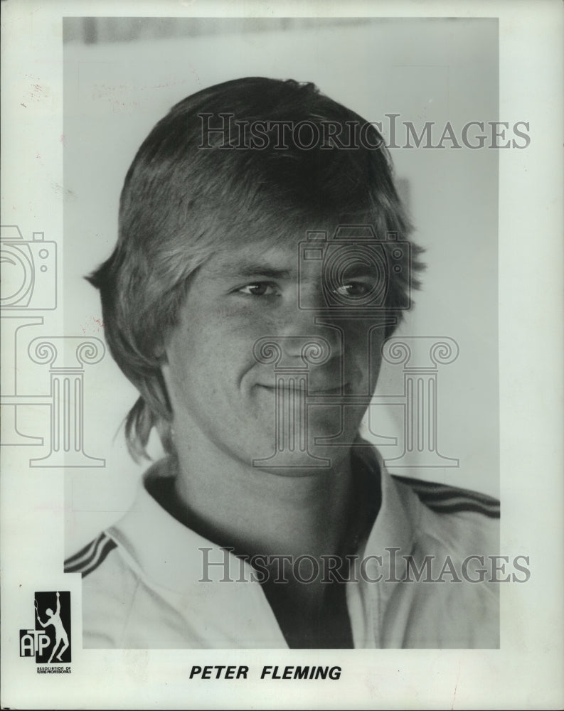 1988 Press Photo Professional Tennis Player Peter Fleming. - hcs04380 - Historic Images