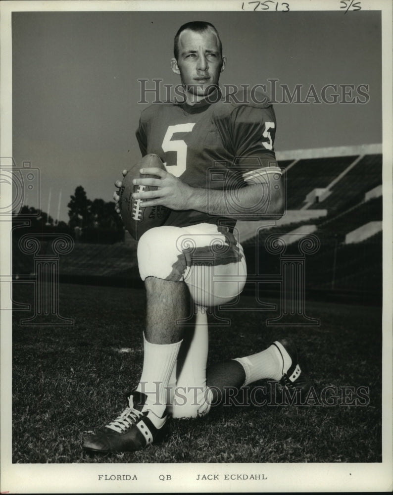 1969 Press Photo University of Florida quarterback Jack Eckdahl. - hcs04393 - Historic Images