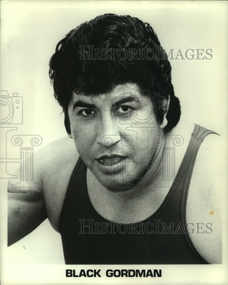 1973 Professional Wrestler Black Gordman. - Historic Images