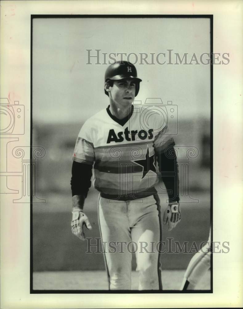 1985 Press Photo Phil Garner, Astros&#39; baseball player - hcs04924 - Historic Images