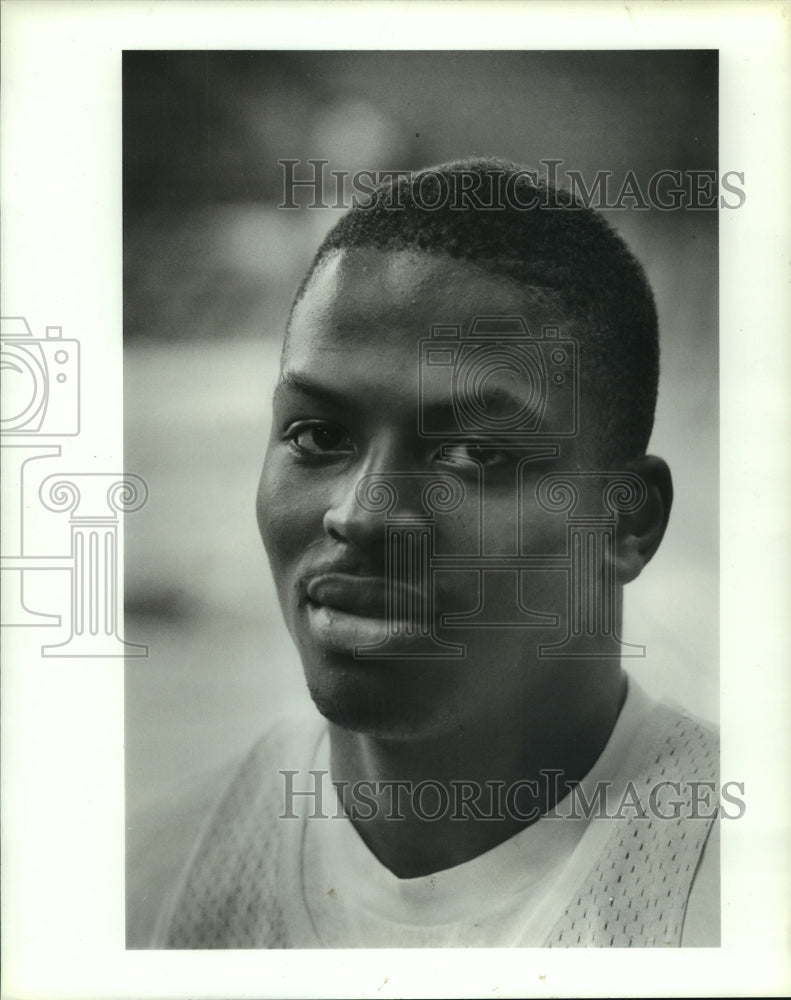 1990 Press Photo Alphonso Ford, basketball star from Greenwood, MS. - hcs05160- Historic Images