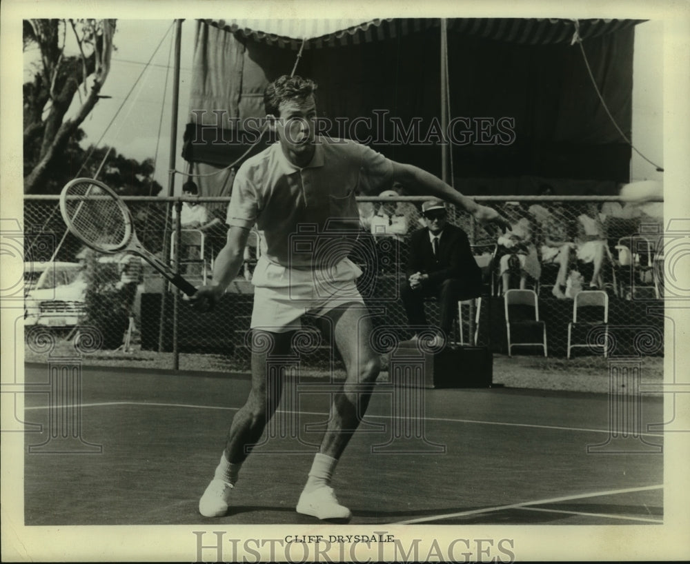 1969 Professional tennis player Cliff Drysdale of the United States. - Historic Images