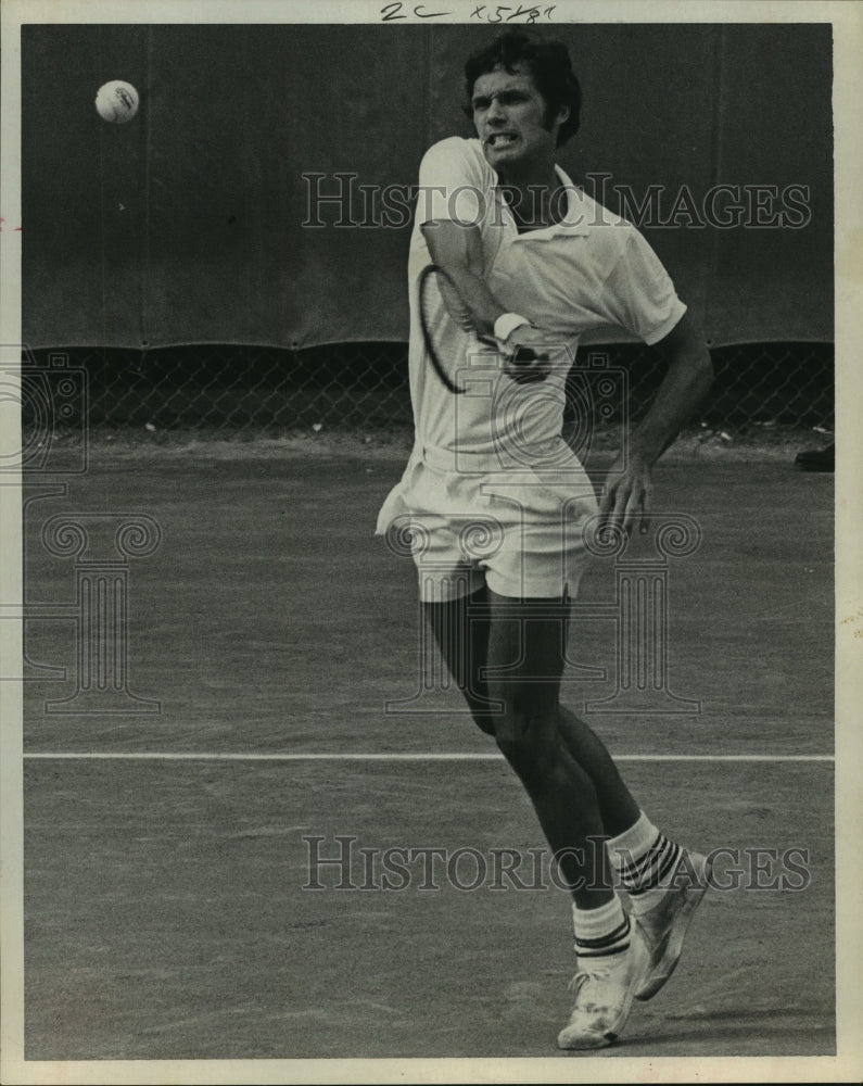 1970 Press Photo Pro Tennis player Clark Graebner of the United States - Historic Images