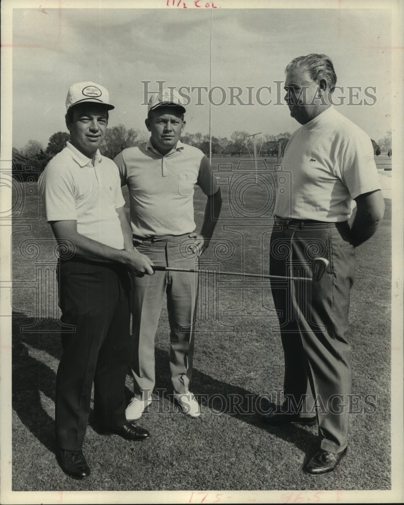 1971 Press Photo Three golf winners Rick Killian, John Tyson and J.B. Hutchins - Historic Images