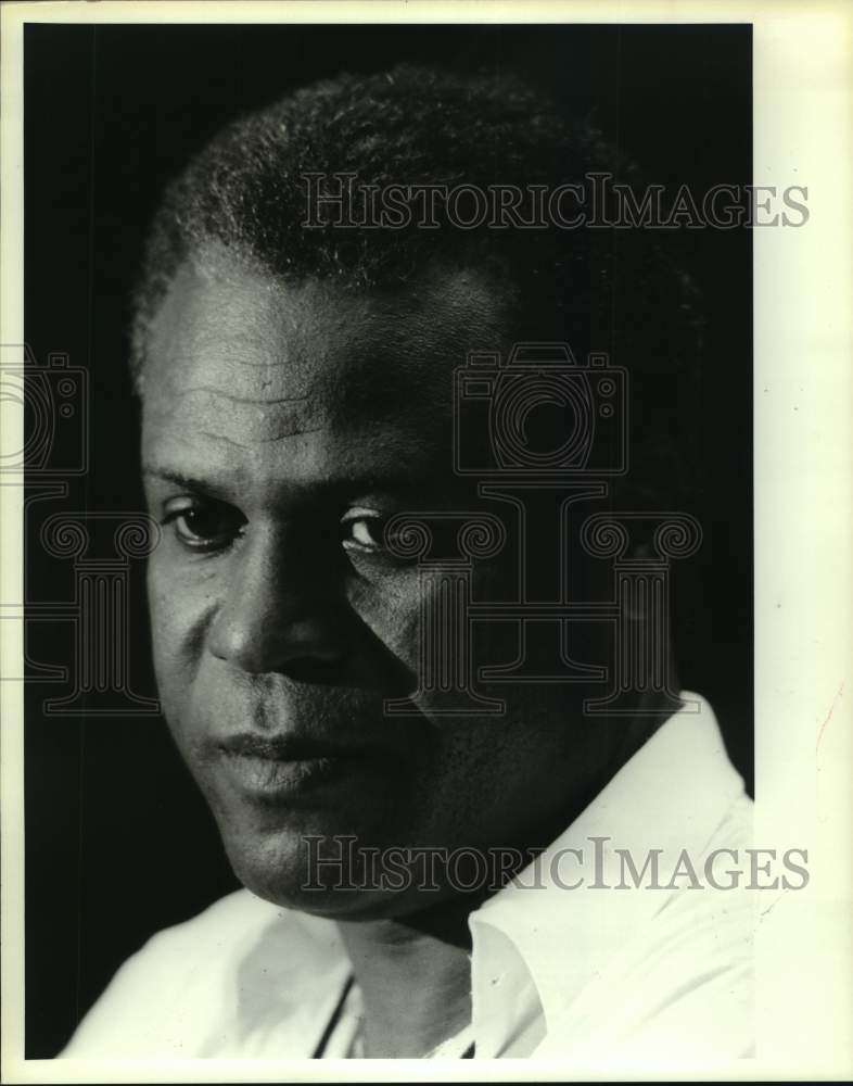 1986 Press Photo K.C. Jones, coach of the Boston Celtics basketball team - Historic Images