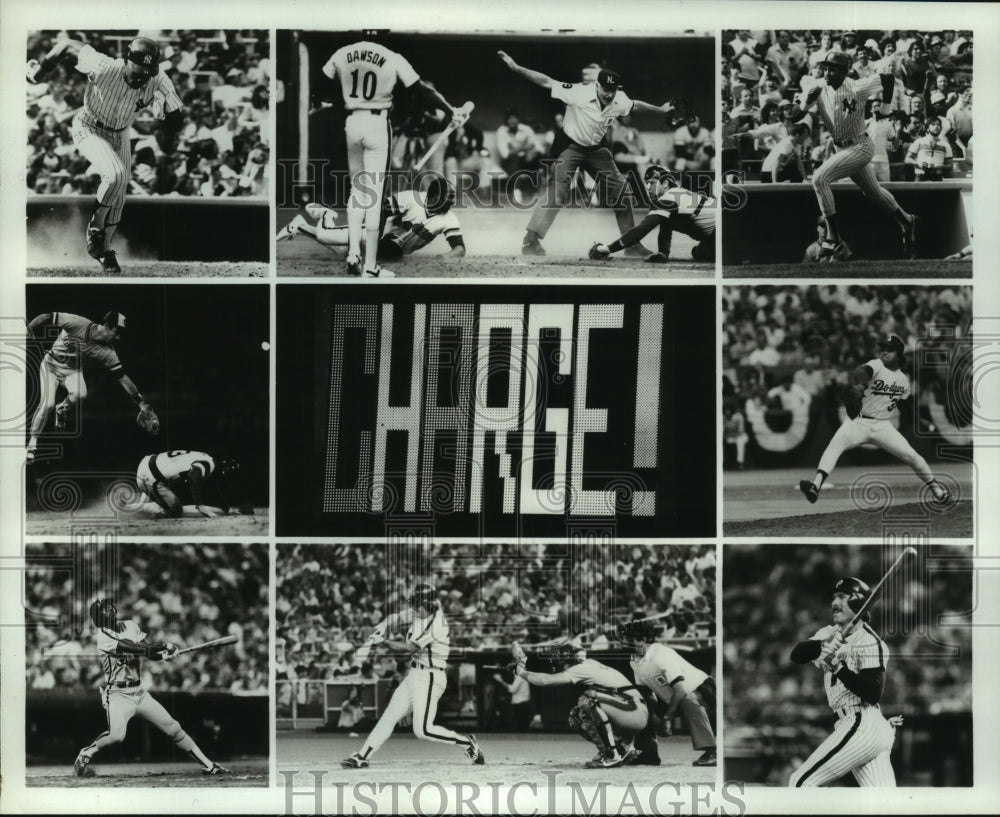 1983 Press Photo ABC's Monday Night Baseball promotional photo. - hcs08436 - Historic Images