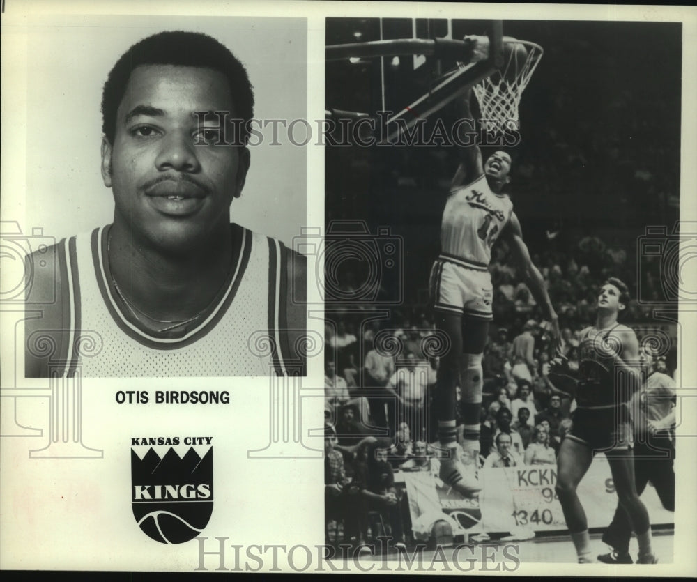 1981 Press Photo Kansas City Kings basketball player Otis Birdsong - hcs08515- Historic Images