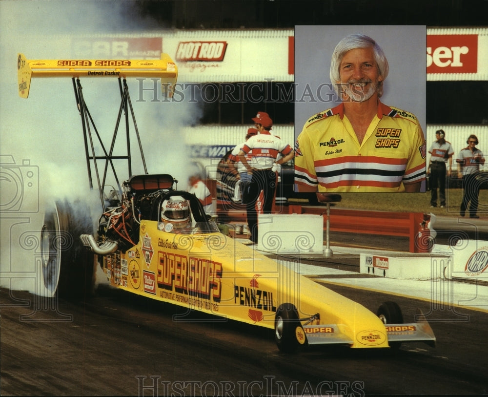 1992 Press Photo NHRA Hall of Fame driver Eddie Hill. - hcs09389- Historic Images