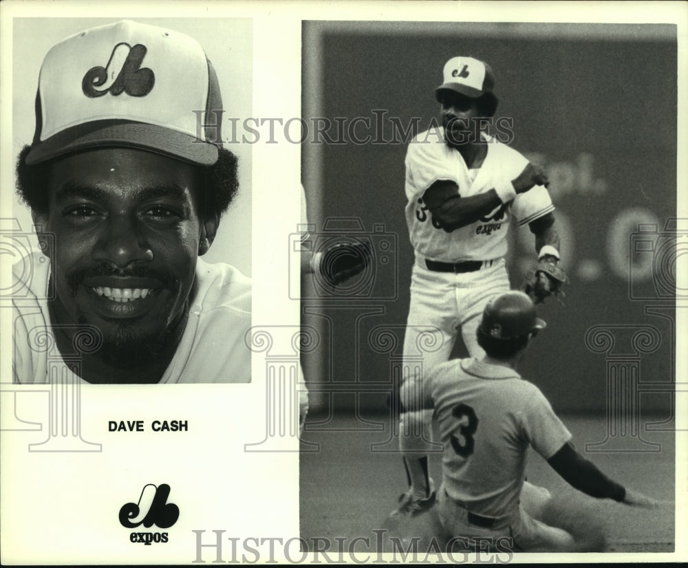 1980 Press Photo Montreal Expos&#39; baseball player Dave Cash. - hcs09556 - Historic Images