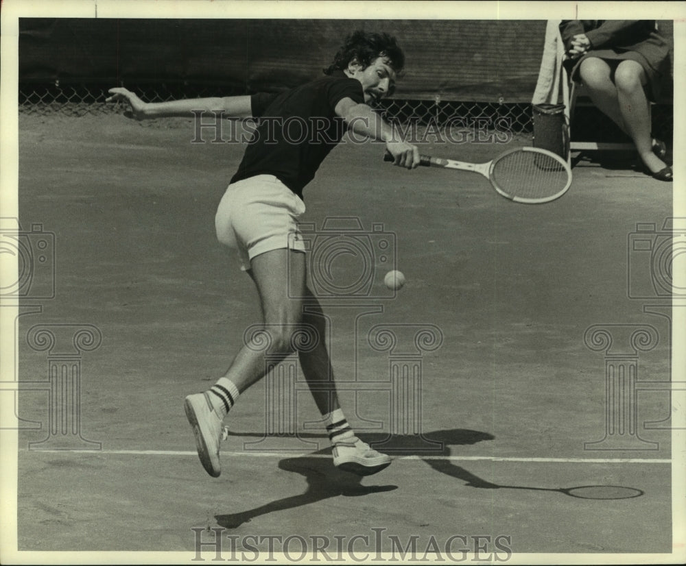 1973 Press Photo Professional tennis player Dick Crealy of Australia.- Historic Images