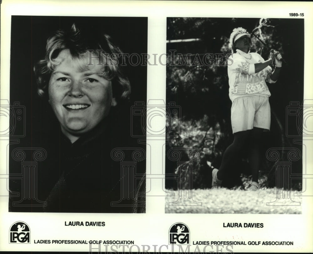 1989 Press Photo Ladies professional golfer Laura Davies. - hcs09810- Historic Images