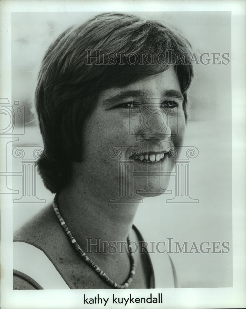 1975 Press Photo Professional tennis player Kathy Kuykendall. - hcs09931- Historic Images